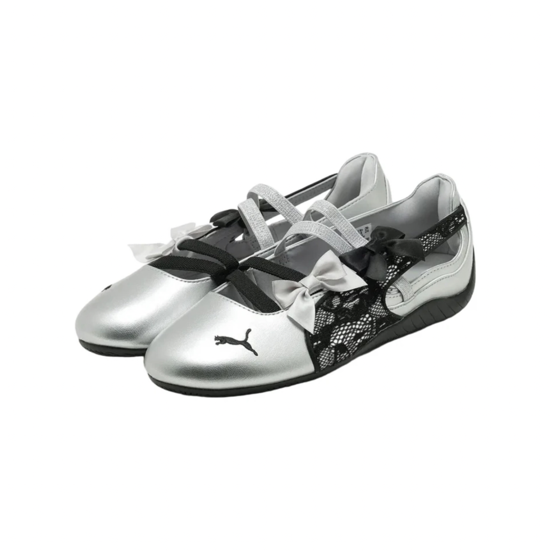 Puma Speedcat Ballet Lace Ribbon silver