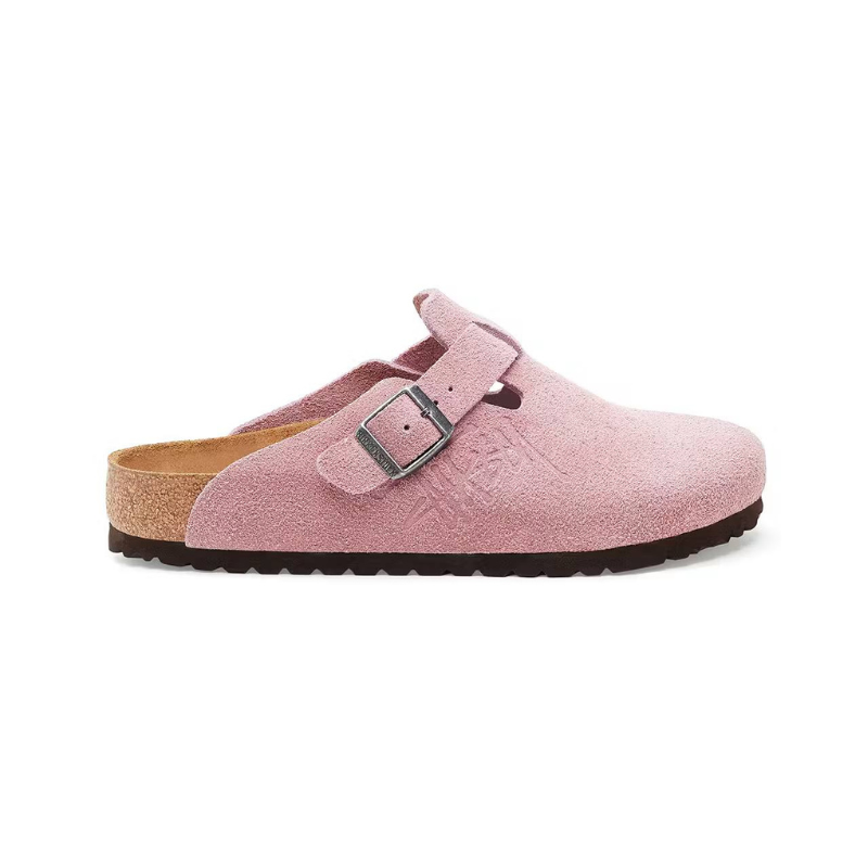 Stussy X Birkenstock  Boston Bs Pink