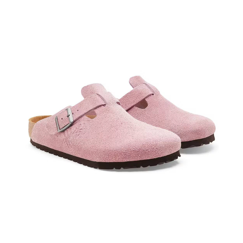 Stussy X Birkenstock  Boston Bs Pink