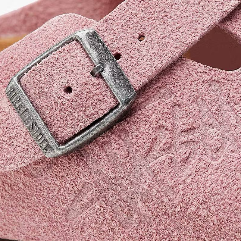 Stussy X Birkenstock  Boston Bs Pink