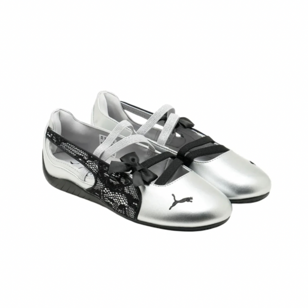 Puma Speedcat Ballet Lace Ribbon silver