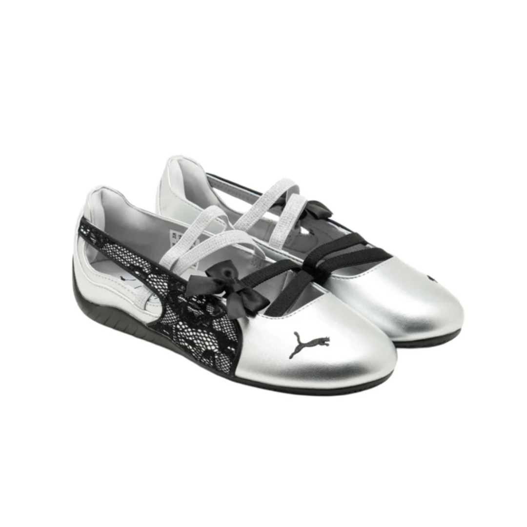 Puma Speedcat Ballet Lace Ribbon silver