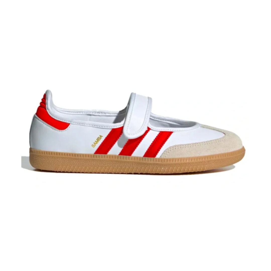 adidas Samba Jane White Red Gum
