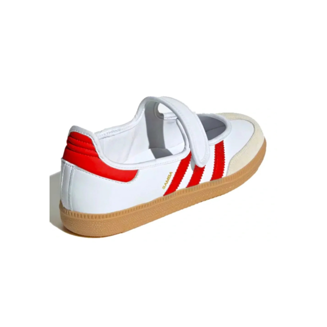 adidas Samba Jane White Red Gum